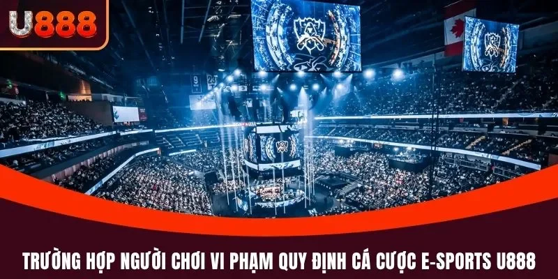 E-sports U888 - Cược Thể Thao Điện Tử Xanh Chín, Mẹo Hay 4 Trường hợp người chơi vi phạm quy định cá cược E-sports U888