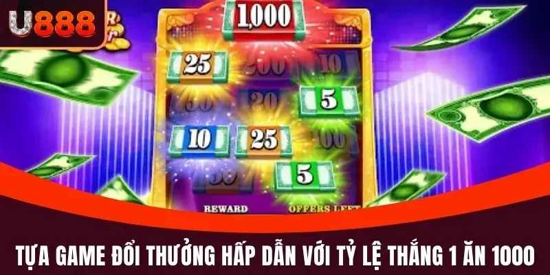 Slot Cổ Điển U888 - Trải Nghiệm Quay Nổ Hũ Kinh Điển 3 Tựa game đổi thưởng hấp dẫn với tỷ lệ 1 ăn 1000